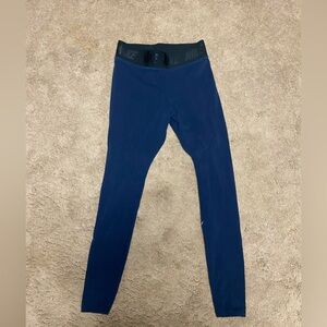 Nike blue leggings size M